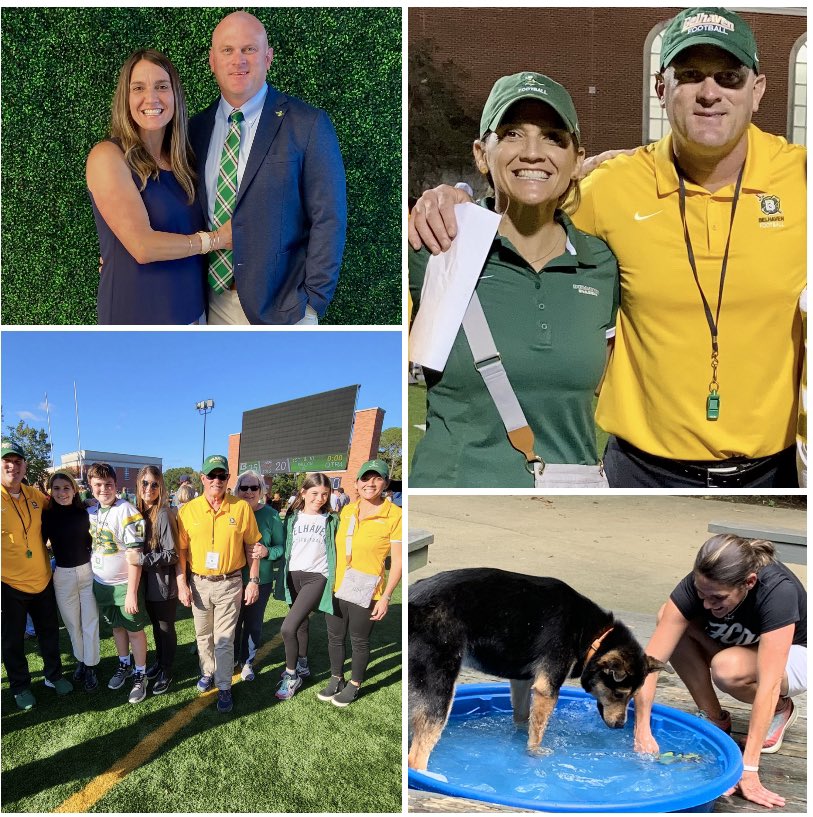 BlaineMcCorkle's tweet photo. Happy Birthday Ms Gina! The best wife, stepmom, team mom, dog mom, prayer warrior and best friend a guy like me could ask for! This lady knows what it means be BUncommon!! 🎉🧁❤️🏈🐾💍🙏🏻 https://t.co/o8lsLLyWUV