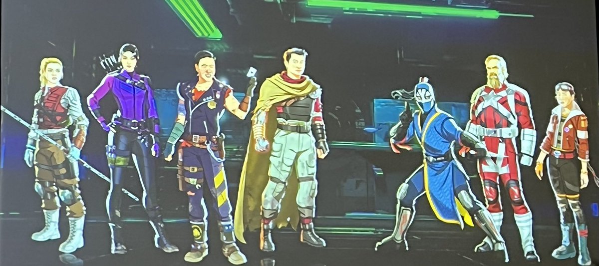 First look at the new heroes of ‘MARVEL ZOMBIES’, including Kate Bishop, Yelena, Shang-Chi, Ms Marvel and Jimmy Woo. #SDCC