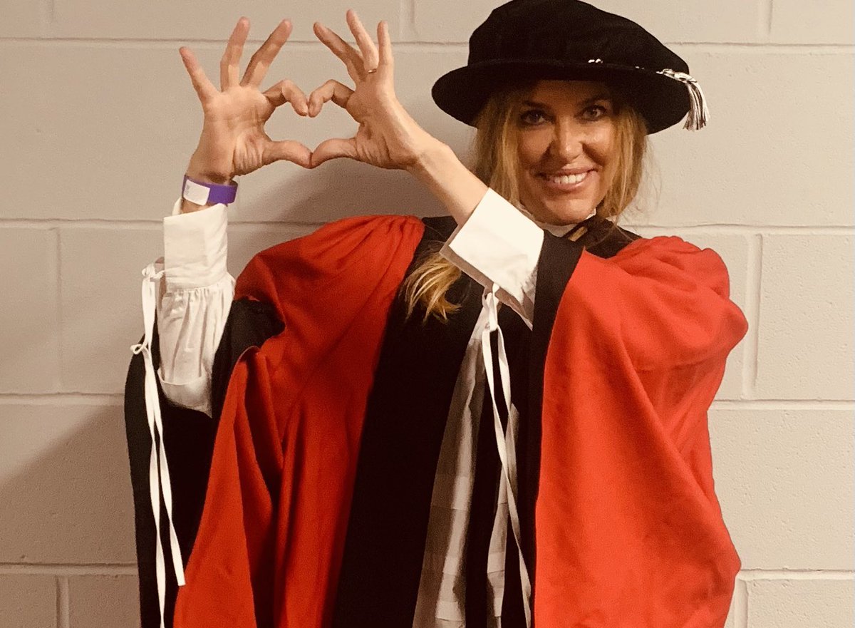Sending love and congratulations to all graduates today- and thank you to <a href="/cardiffuni/">Cardiff University</a> alumni and team for an exceptional tribute to learning #weaponsofmassinstruction
