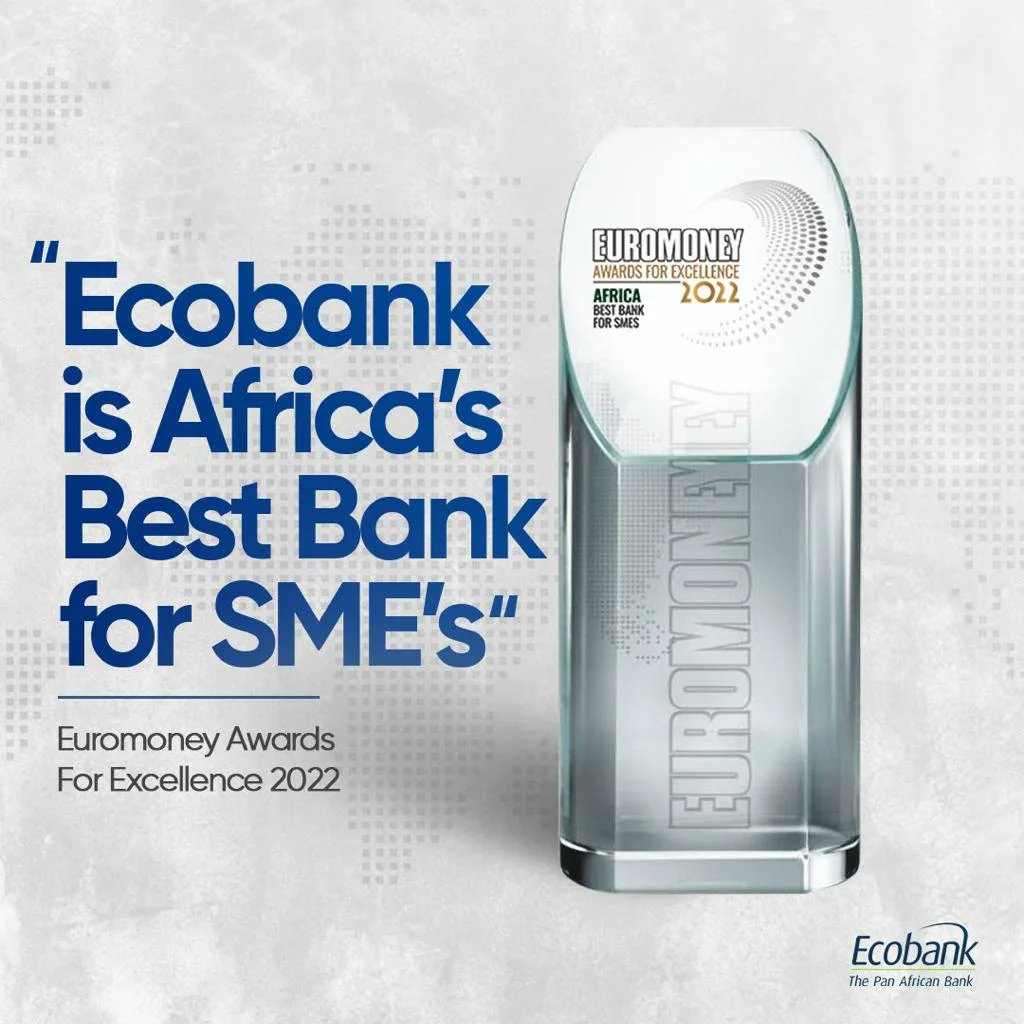ecobank_nigeria's tweet photo. We will strive to innovate constantly while putting our customers first in everything we do.🤝

Thank you for believing in us.

#EcobankOn
#Euromoney 
#EuromoneyAwards 
#ABKA2022 https://t.co/pzBKsjIqO1