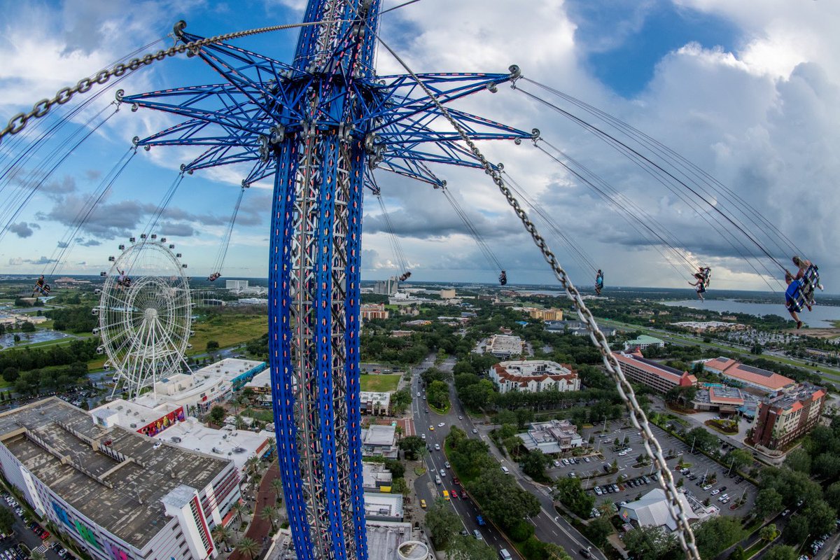 Experience the thrill and sights of Orlando on the World’s Tallest Swing Ride • Orlando StarFlyer • Vue @ 360
#idrive #orlando #travel #themepark #funtimethrillrides #viral #starflyer #worldstallest #familyfun #vacation