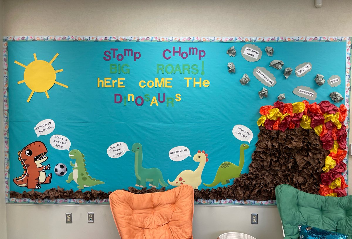 Just in case any of our Hedgies feel like a Tyrannosaurus wreck, our amazing counseling team Ms. Grigoletti and Mrs. Nazar, put together this awesome resolution board to help!