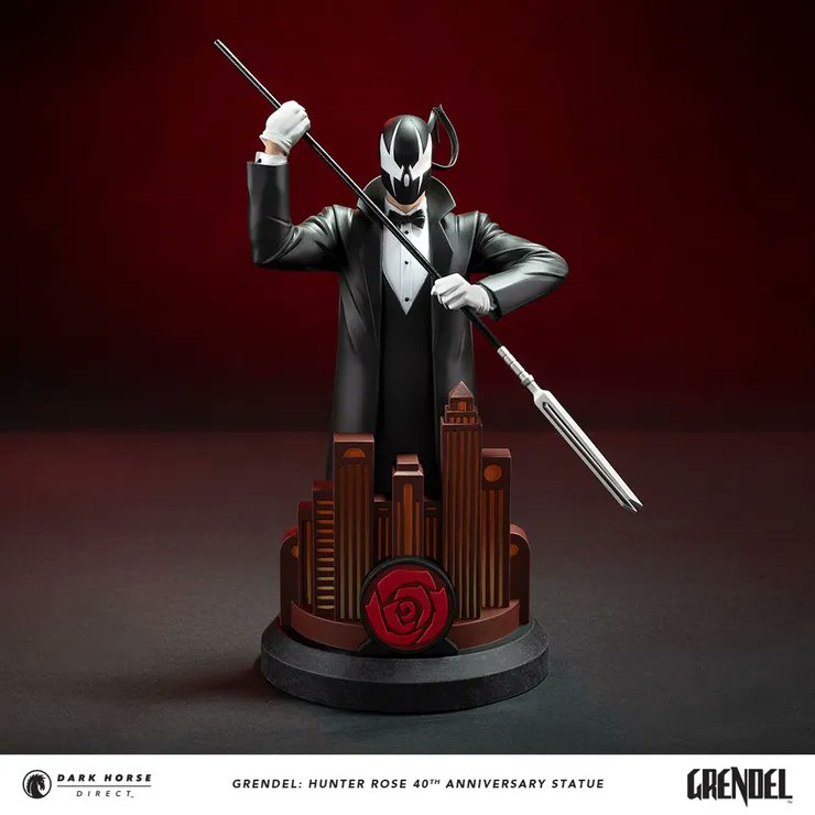 Here's a mighty cool announcement--an all-new GRENDEL statue to celebrate the character's 40th anniversary.  Based on my designs and coming to you from Darkhorse Direct.  Just in time for the upcoming GRENDEL series from <a href="/netflix/">Netflix</a>!
screenrant.com/grendel-hunter…