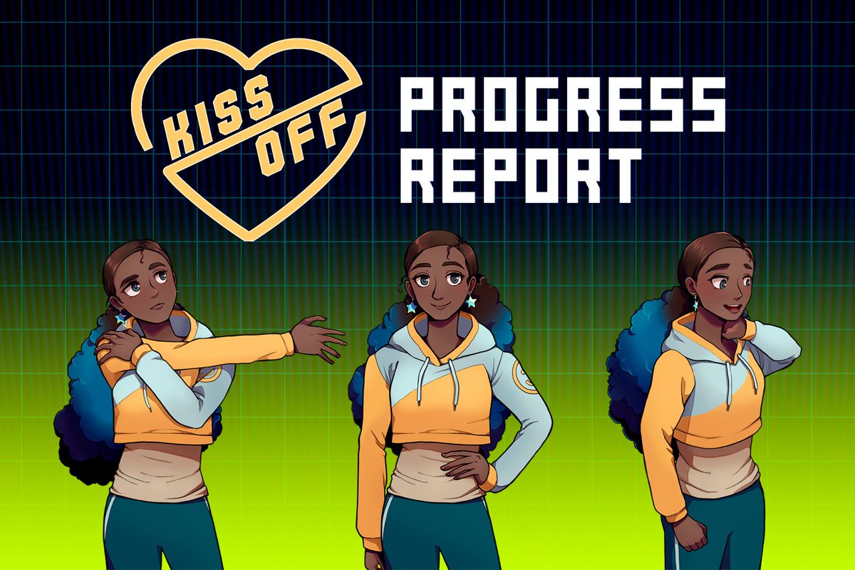 HAPPY HAPPY WEEKEND!🐙 
This week, we're still chugging away at the second draft of the script, and we finalized new poses and expressions for Tori, which you can check out below! We're so excited for you to meet her. What have you been up to this week?