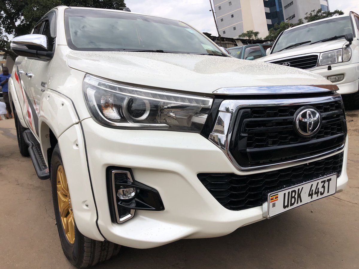 EdenMotoka's tweet photo. #Toyota #hilux #doublecabin #2017model #diesel #automatic transmission 160m ug shs #negotiable according to the mode of payment
=•=•=•=•=•=•=•=•=•=•=•=•=•=•=•=
Call or watsapp me on +256754204464 for negotiations and more details. https://t.co/C6XlImSIP0