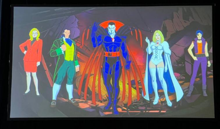 MarvelPodcast_'s tweet photo. LOS VILLANOS!!
#EmmaFrost, #SebastianShaew, #Calypso, #ValCooper y #MrSinister
#MarvelStudios #MarvelSDCC #SDCC2022
#XMen97 https://t.co/rVHGgvTL7K