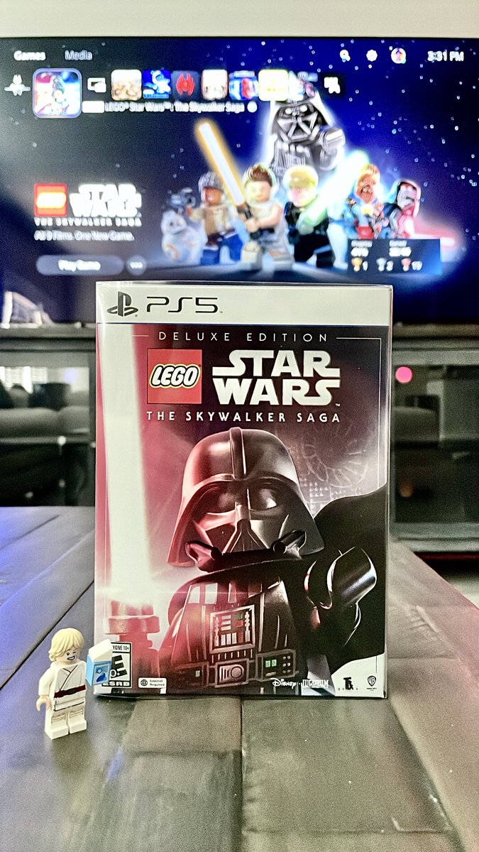 infinnitelife's tweet photo. Going to spending the weekend in a Galaxy Far Far Away!
.
.
.
#PlayStation5 #Playstation #PS5 #Sony #A80j #LegoStarWars https://t.co/RABVv1teZV