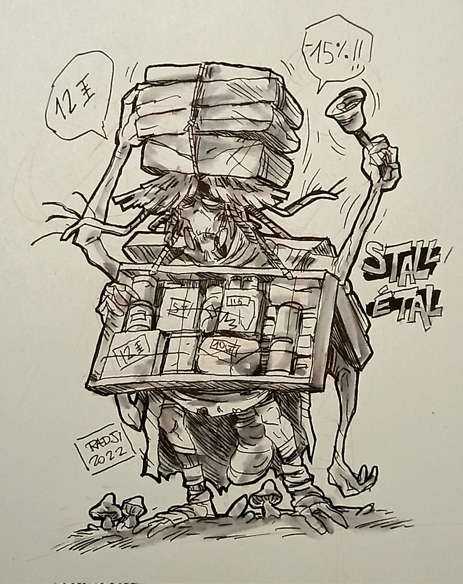 Radji_BD's tweet image. Stall/
Étal