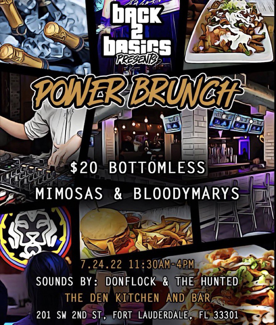 PowerHouseMia's tweet image. This Sunday! Who’s ready for our Power Brunch? Tag your favorite brunch buddy! 🥂🤝 🍳