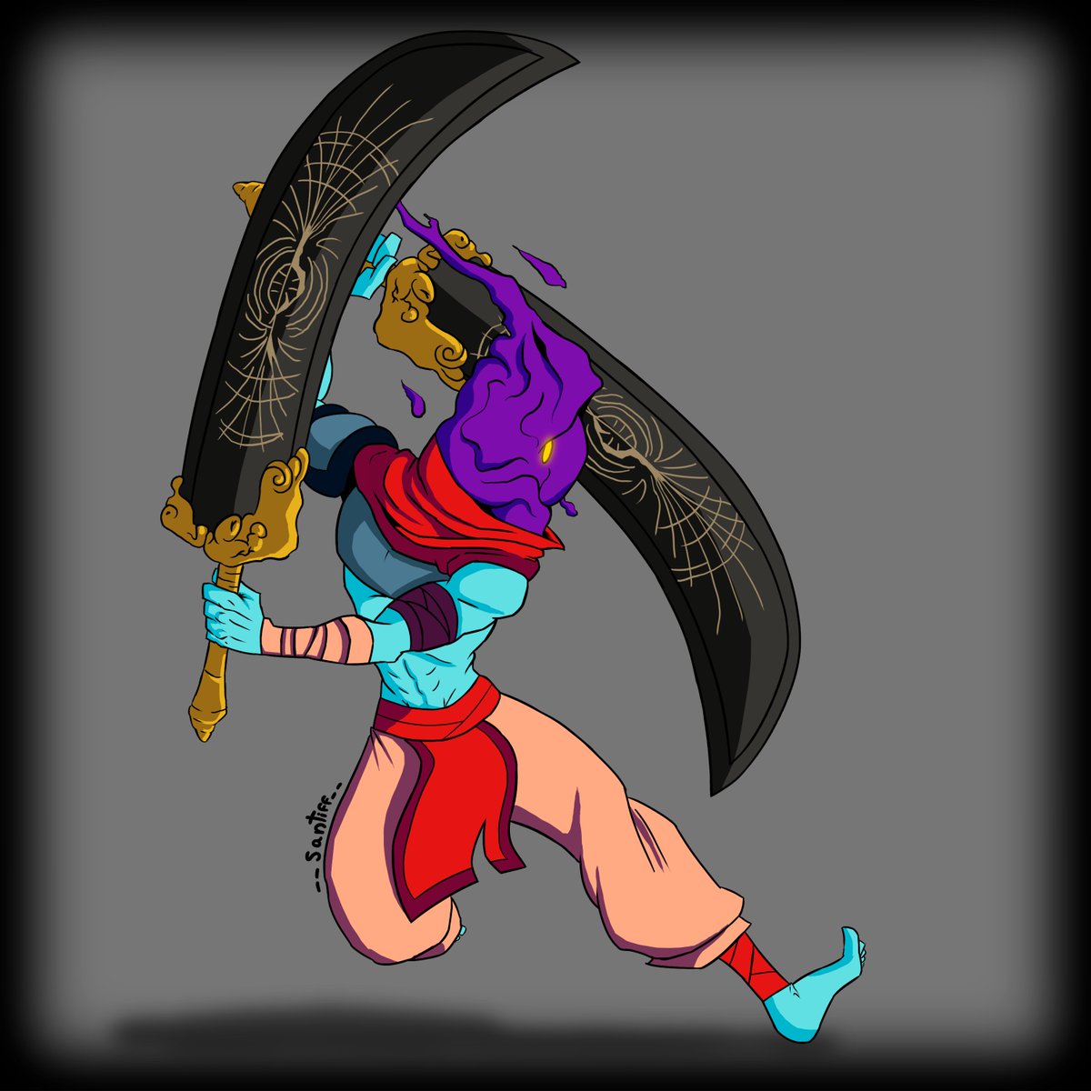 __Santiff__'s tweet photo. Elden cells
_
_
#digitalart #eldenring #deadcells #starscourgeradahn #thebeheaded #fanart #digitalillustration https://t.co/xlwpqpxEQL