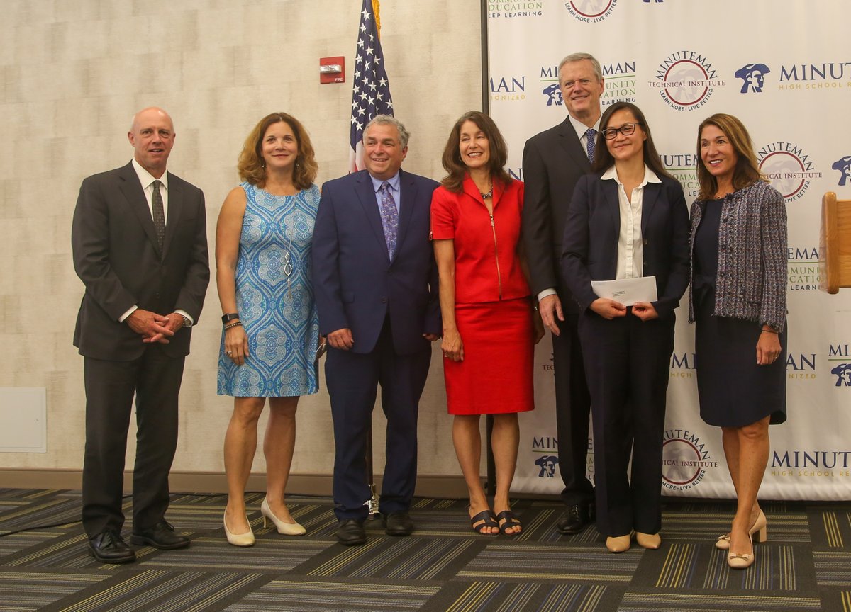 . <a href="/MassGovernor/">Governor Maura Healey</a> visited <a href="/MinutemanTI/">Minuteman TI</a> today! Big announcement: $32M to support high school and adult career tech ed statewide. Minuteman received nearly $1.3M. Read more: buff.ly/3BrOZRF <a href="/CommCorp_MA/">Commonwealth Corp.</a> <a href="/MassLWD/">Massachusetts Labor & Workforce Development</a> <a href="/MassGov/">Mass.gov</a>