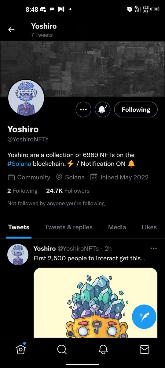 Richard08061296's tweet photo. @YoshiroNFTs Still early https://t.co/oH2xPgJXL6