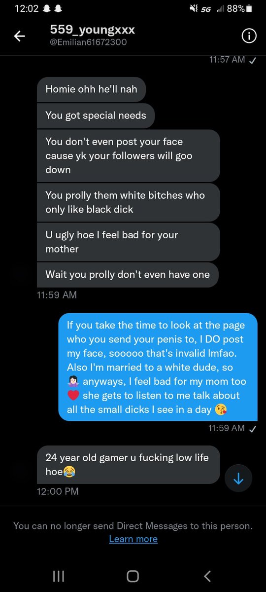 _chubbypuppy's tweet photo. Y'all.....he waited 2 WEEKS TO RESPOND TO THIS 😂💀 I almost feel bad for @emilian61672300 ✌🏻 https://t.co/lIU9mTQDV9