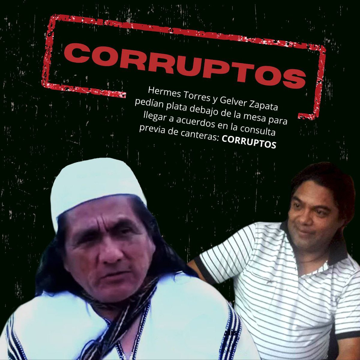 buchinchama's tweet photo. @katiaospino @AtiQuigua @JuanTrujilloC Deja de acusar a ATI de violaciones, dónde están las investigaciones sobre Gelver Zapata esos si que tienen prontuario. https://t.co/lQGuwzKn6z