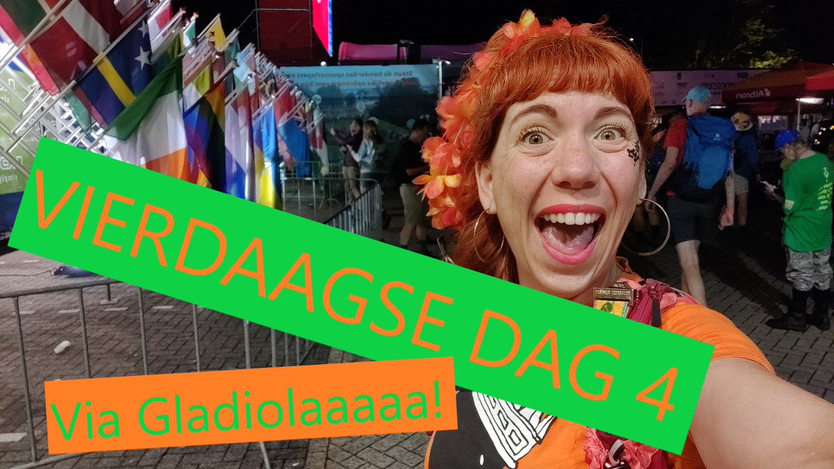 VIERDAAGSE VLOG DAG 4

Via Gladiolaaaaa! 🥳

youtu.be/NSOymzRQy_E

@St_DE4DAAGSE #vierdaagse