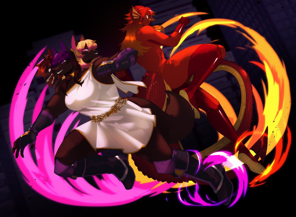 FlailingFox's tweet image. Shadowclaw and Red Dragon team up! 
Shadowclaw - furaffinity.net/user/Flailing-…
Red Dragon/Carmine - furaffinity.net/user/Ember-Unb…
Art - furaffinity.net/user/Zombutt