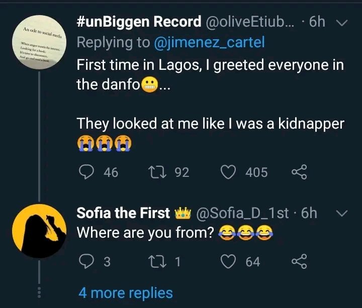distinctdickson's tweet photo. Living in Lagos should be classified as a soft skill fr😂🤣

WTF Lagos | Peter Obi | Arise News | Adekunle Gold | Simon Ekpa | Oxlade | https://t.co/ZvYbqy12jq
