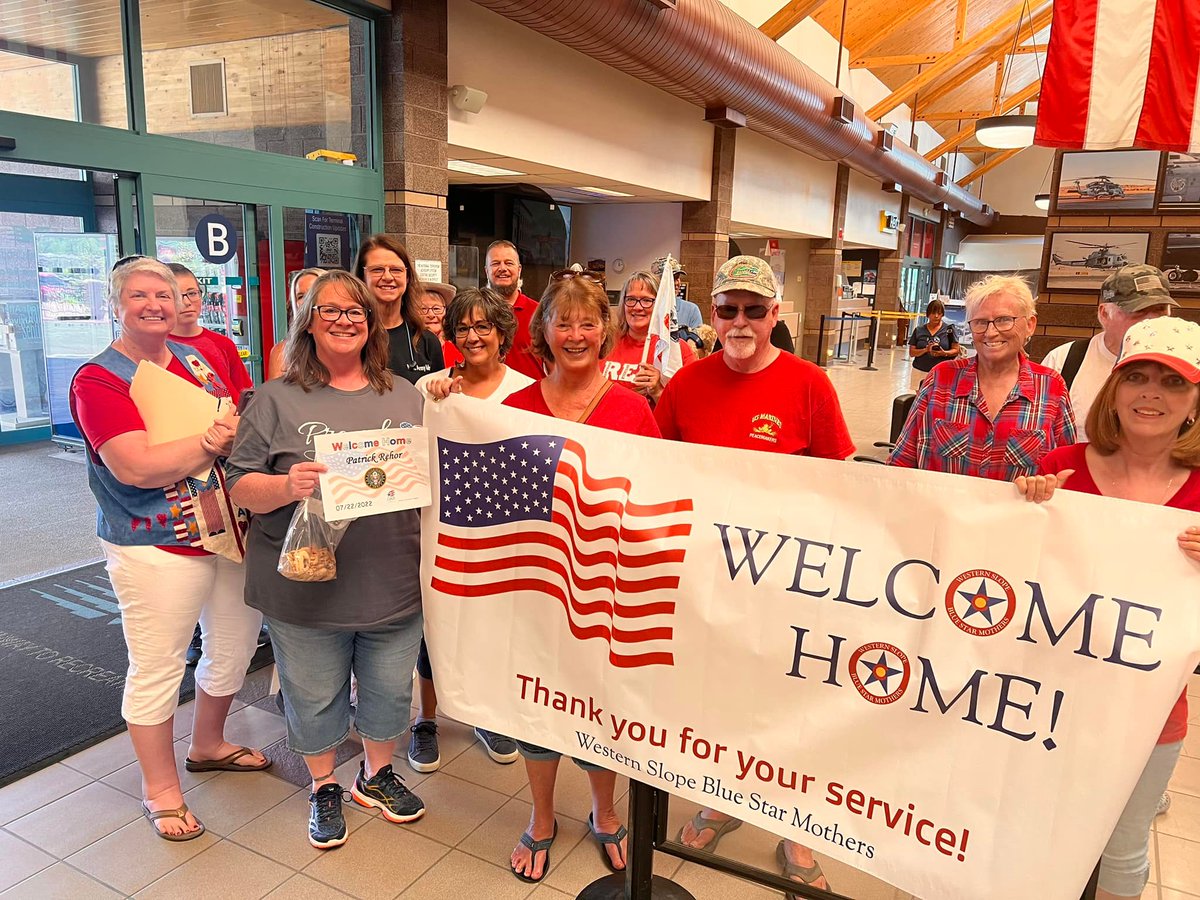 Anytime one of our own comes home, we want to meet them … and what better day than a Friday to wear red to honor our heroes serving overseas. 
Thank you U.S Army Specialist Patrick Rehor who returned home today from a deployment to Korea. 1/2