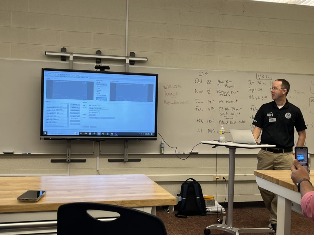 Getting excited about the new school year and <a href="/VEXRobotics/">VEX Robotics</a> season. Thx to <a href="/jcityTNschools/">JohnsonCitySchools</a> for sending us and <a href="/REC_Foundation/">REC Foundation</a> and <a href="/baeagles/">Brentwood Academy</a> for hosting a great event!