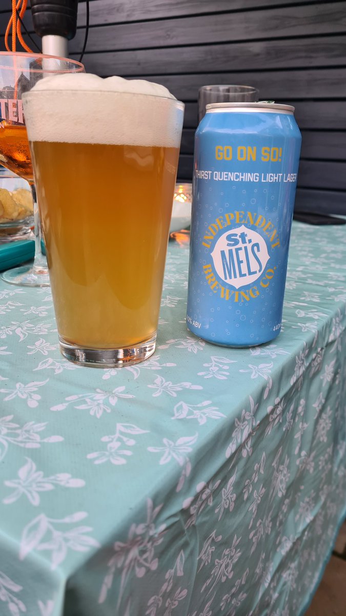Will you have another. "Go On So" #FridayNightCan 🍻