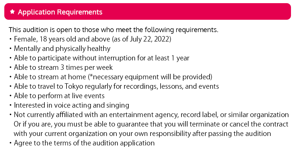 BanG Dream! (Bandori) franchise opened auditions for their new Vtuber Band  project : r/Virtualrs