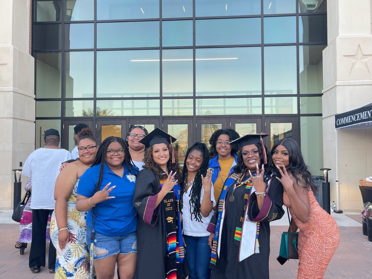 Mo’ Hype Mu Phi Chapter of Sigma Gamma Rho Sorority, Inc. 

- Sisterhood, Scholarship, &amp; Service
- National Programs:
• March of Dimes
• Swim 1922
• Operation Big Book Bag
• Project Cradle Care
   and many more…

Fun fact: IT’S OUR CENTENNIAL YEAR!! 💙💛

#WhosWhoatTXST