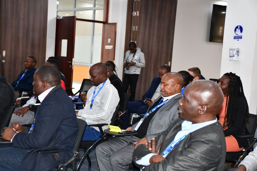 RCMRD_'s tweet photo. During the #AFREF2022 closing session, the Chief Guest, Dr Moses Akali-Director DRSRS in his remarks stated that, 'the presence of member States applauds concerted efforts being made by RCMRD to foster technological advancement in the field of #Geospatial & #earthobservation' https://t.co/n9CCUlWa5P