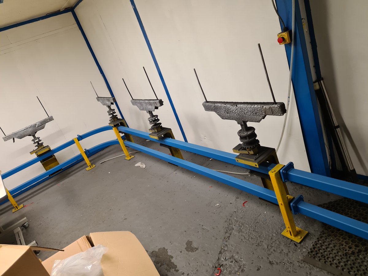 amsauctionsuk's tweet image. Spray Paint Line and Robots Online Auction - Sale Closes: Friday 29th July 2022 at 12 Noon buff.ly/3zpcYiI #SprayPaint #PaintLine #Robots #ABB