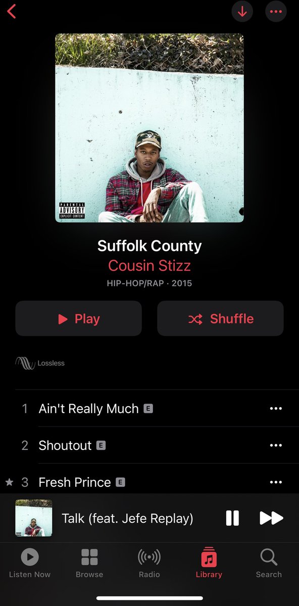 SheaSerrano's tweet photo. this album means so much to me

i always find myself drifting back to it when i need someone in my ear to give me a burst of confidence

cousin stizz is such a fucking good hype man

he’ll get you feeling like you can pull off anything lol https://t.co/8HGTmB52Gl