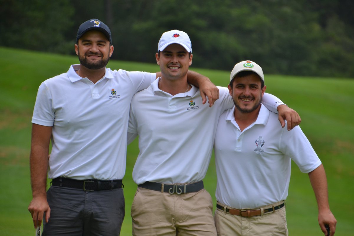 ADOLFMOON's tweet photo. Ya empiezan a llegar los primeros equipos a Laukariz #InterAbsolutoMasculino @FedCantabraGolf @RFGA_Golf https://t.co/u2PI1DseQ8