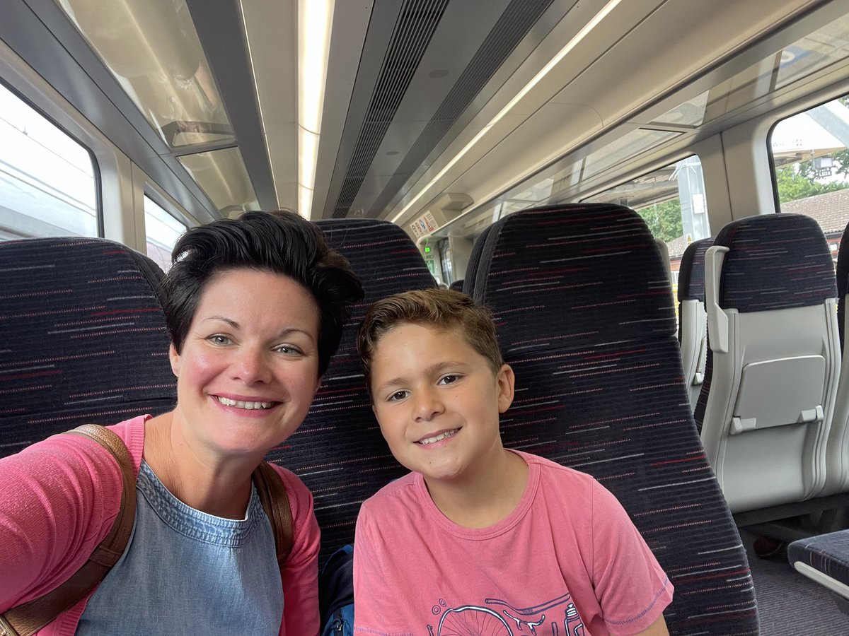 Whilst my eldest is still off in the USA 🏀, my youngest and I are off on an #AdventuresOnTrains inspired adventure of our own. 🏴󠁧󠁢󠁳󠁣󠁴󠁿 🚊