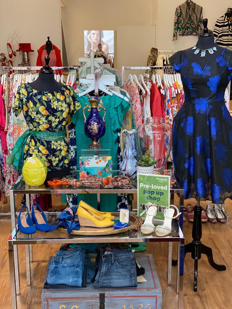 prospecthospice's tweet photo. Our pop up shop is now open in Swindon Designer Outlet but be quick if you want to grab these fantastic pre-loved items as we'll only be here for the next four weeks.

Who's looking forward to seeing what we have this time? https://t.co/CnPjdHwhPE