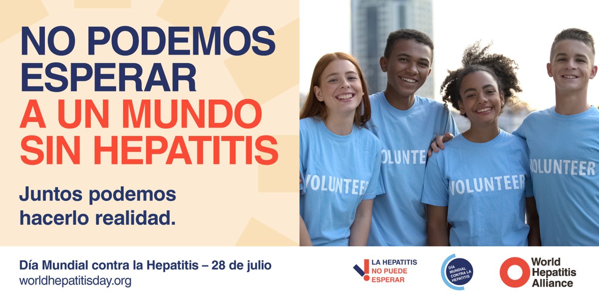 DeTrasplantados's tweet photo. Se deben tomen medidas y crear conciencia sobre la hepatitis porque la hepatitis no puede esperar.#Diamundialdelashepatitis #Hepatitis #WorldHepatitisDay #ICantWait #HepCanWait #Nohep #HigadoSaludable2030 #HealthyLiver2030 @fneth @Apoyopositivo @Hep_Alliance https://t.co/MB8kPtM277