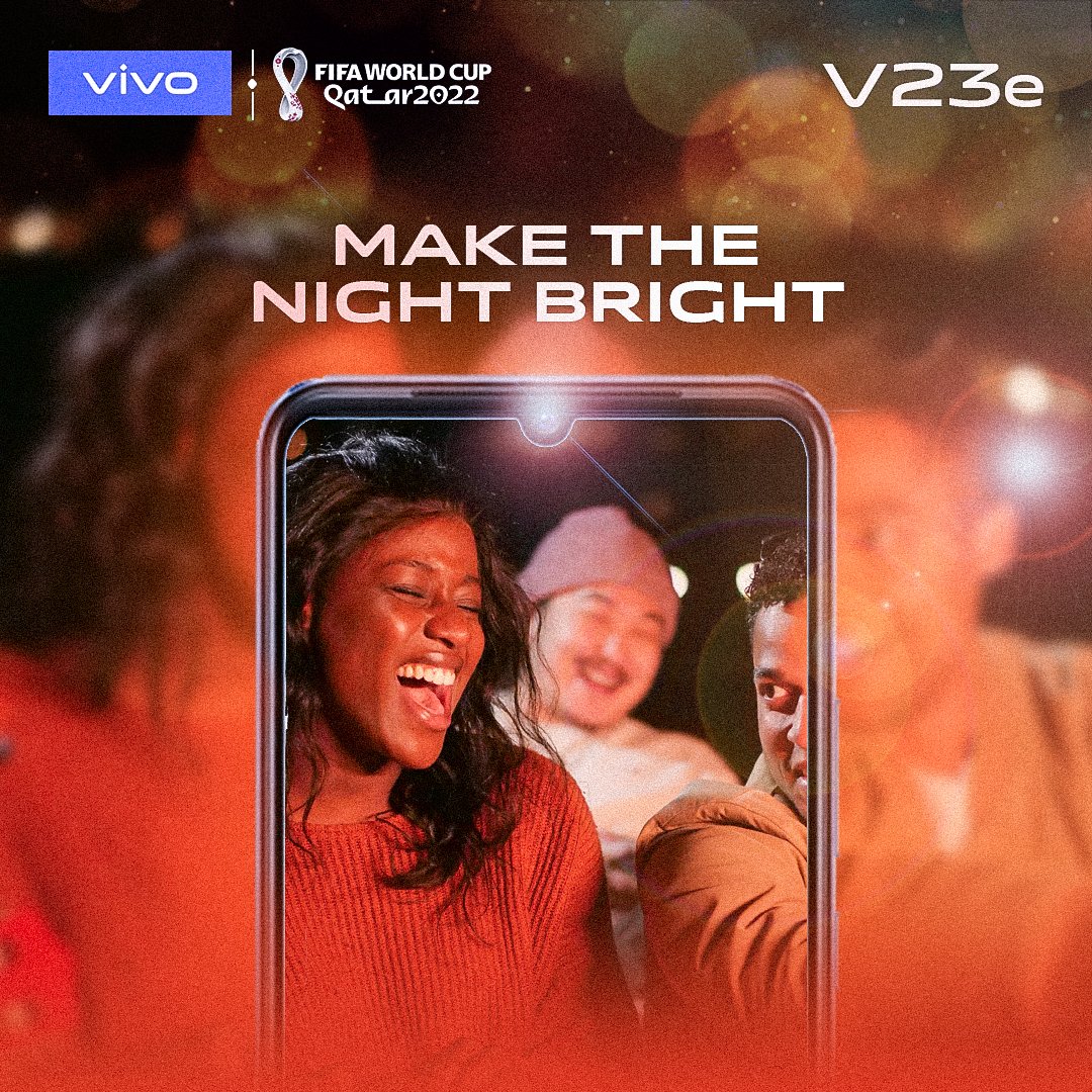 vivo__Nigeria's tweet photo. Night as clear as day with the Front Camera AI Extreme Night feature of the #V23e, giving you bright and clear pictures in the darkest of nights.
#DelightEveryMoment #vivo #vivoNigeria https://t.co/pntGHRZFp7