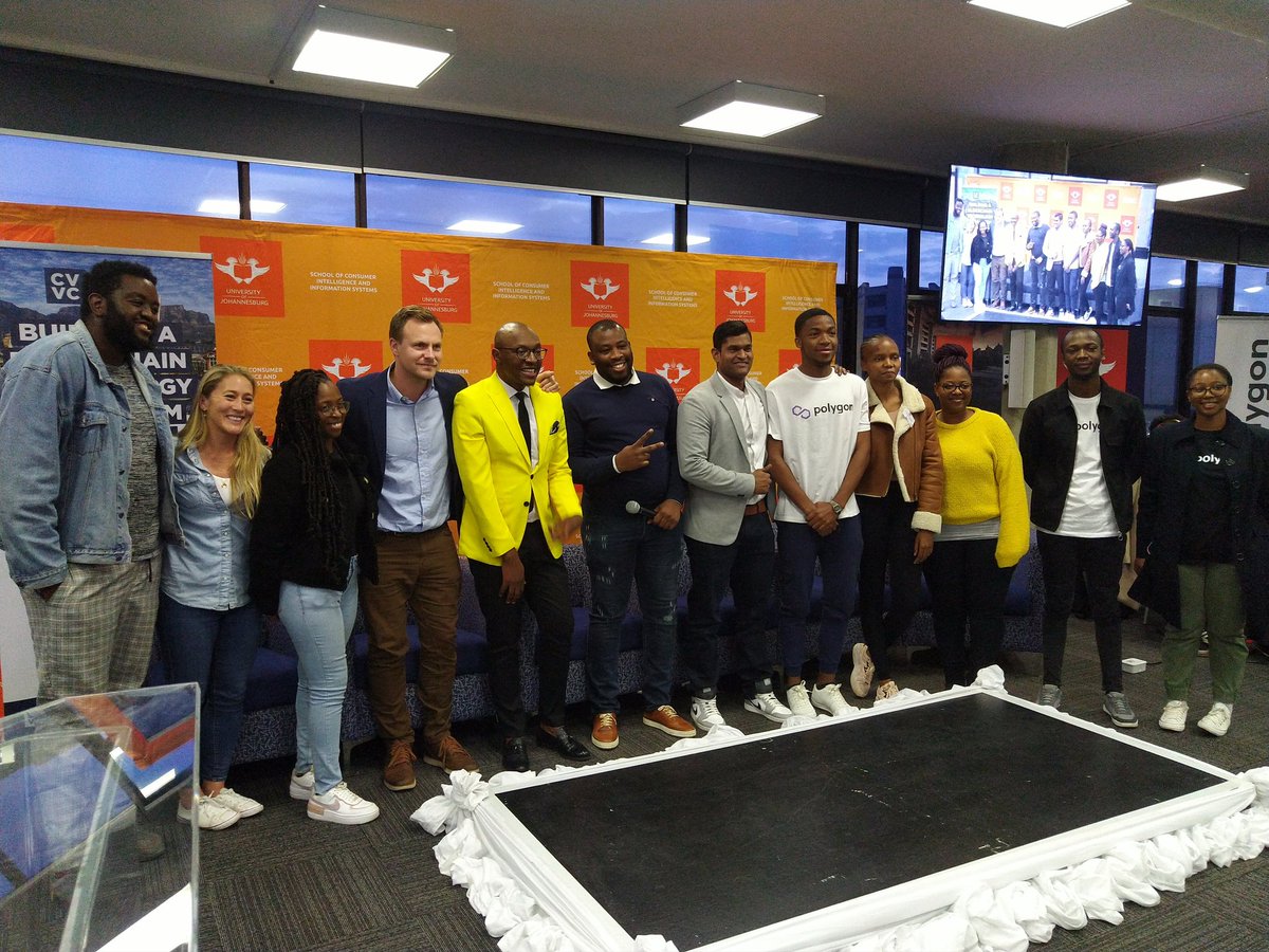 TiyaniTee's tweet photo. Team Bug Busters takes 3rd place. #UJBlockchainHack https://t.co/2Zo0qQ9c74