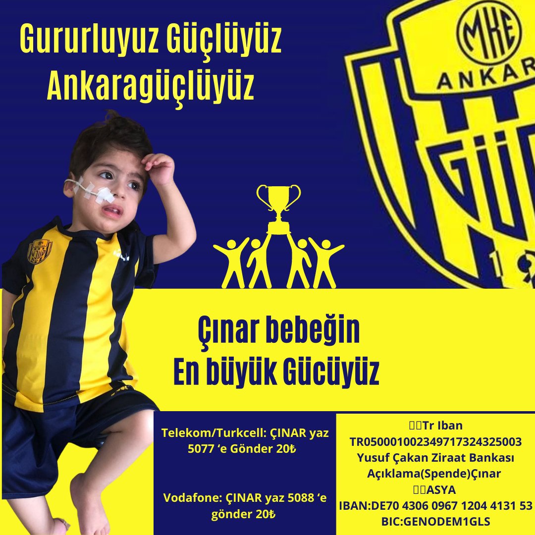 Gururluyuz Güçlüyüz Ankaragüçlüyüz💛💙 @Ankaragucu & Ankara bebesine sahip çıktı şimdi bu Twitt altına Sarı💛 lacivert💙 dekontlarınızı bekliyoruz 💙💛 @nuravize @AfacanSeyler @1910Platform #Ankaragüçlüyüz #ankaragücü #cuma #haftasonu @bitcoin @adnan_potuk @haber1910 💙💛💙