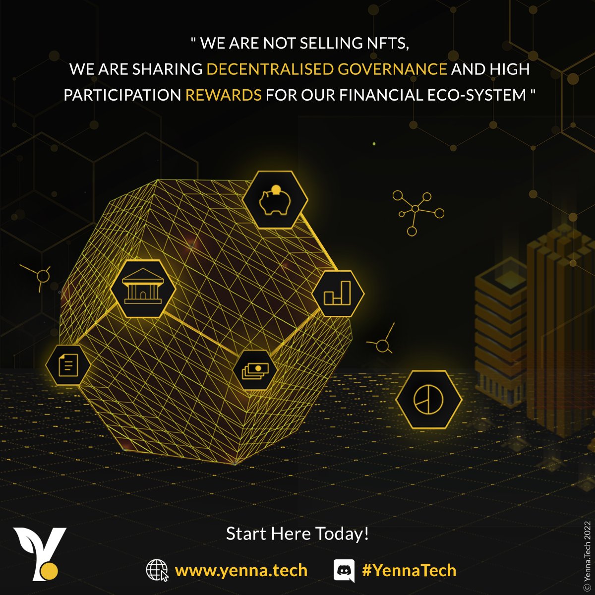 We are not selling #NFTs, we are sharing #Decentralised #Governance and high participation #rewards for our financial eco-system
bit.ly/3AROTSK 
#IOTA #SOONAVERSE #Shimmer #assembly_net