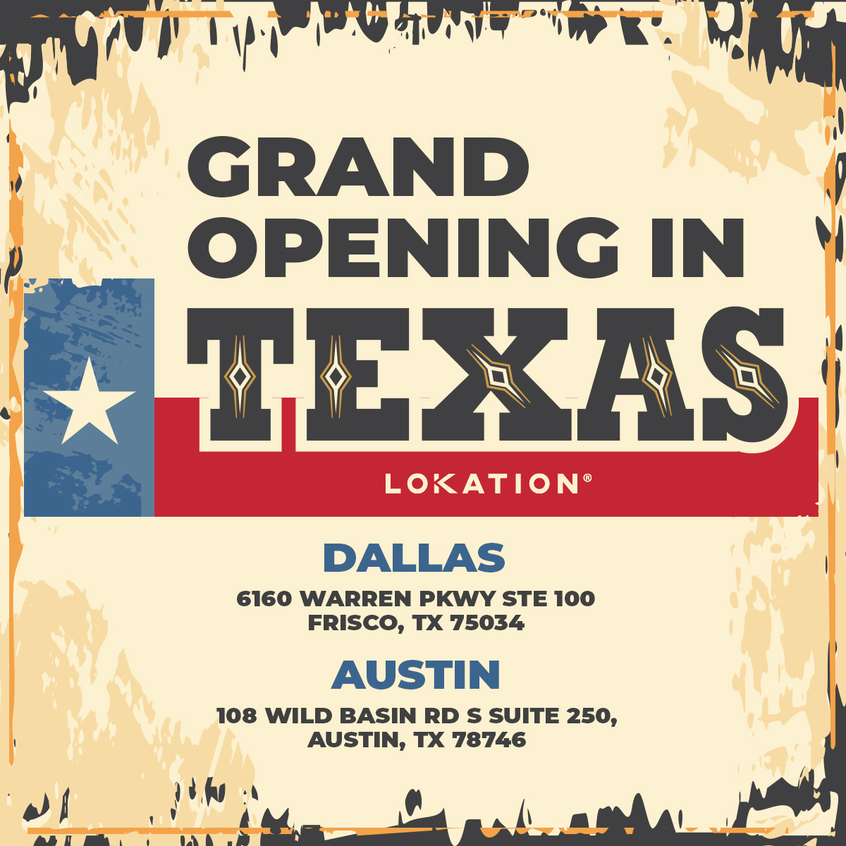 lokationre's tweet photo. We’re excited to open our doors in the great state of Texas? Who knows a Texas agent that should join the LoKation Family? #lokationtexas #lokationrealestate #lokationnation #herewegrowagain #texasrealestate #texasrealtor #houstonrealestate #houstonrealtor #dallasrealestate https://t.co/c2p4aqTevb