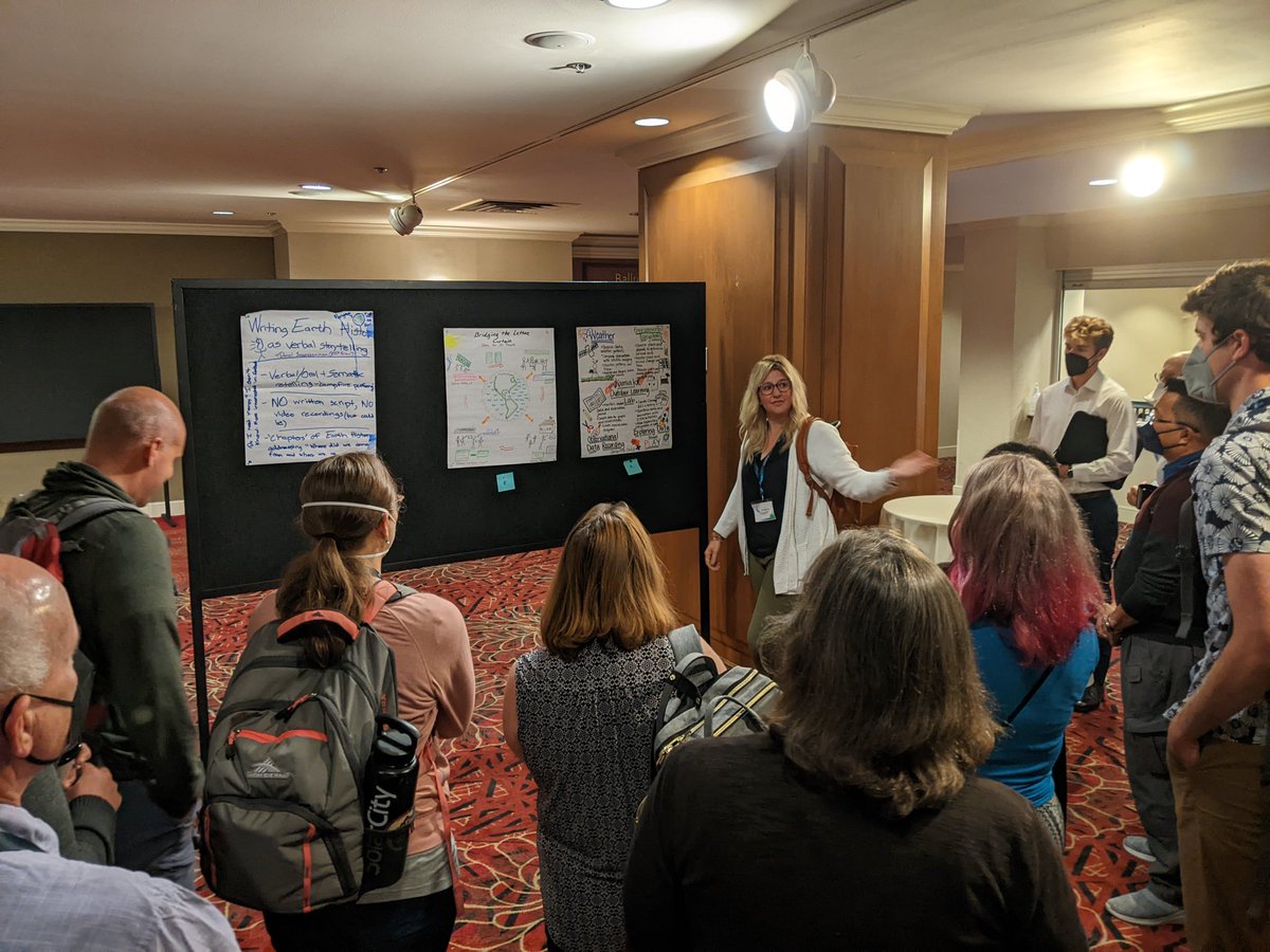 Wow! FUNding Friday did not disappoint! So fun to see the innovative and engaging ideas in our <a href="/ESIPfed/">Earth Science Information Partners (ESIP)</a> community! And be able support teachers, students and researcher to put these ideas in motion. #ESIP2022