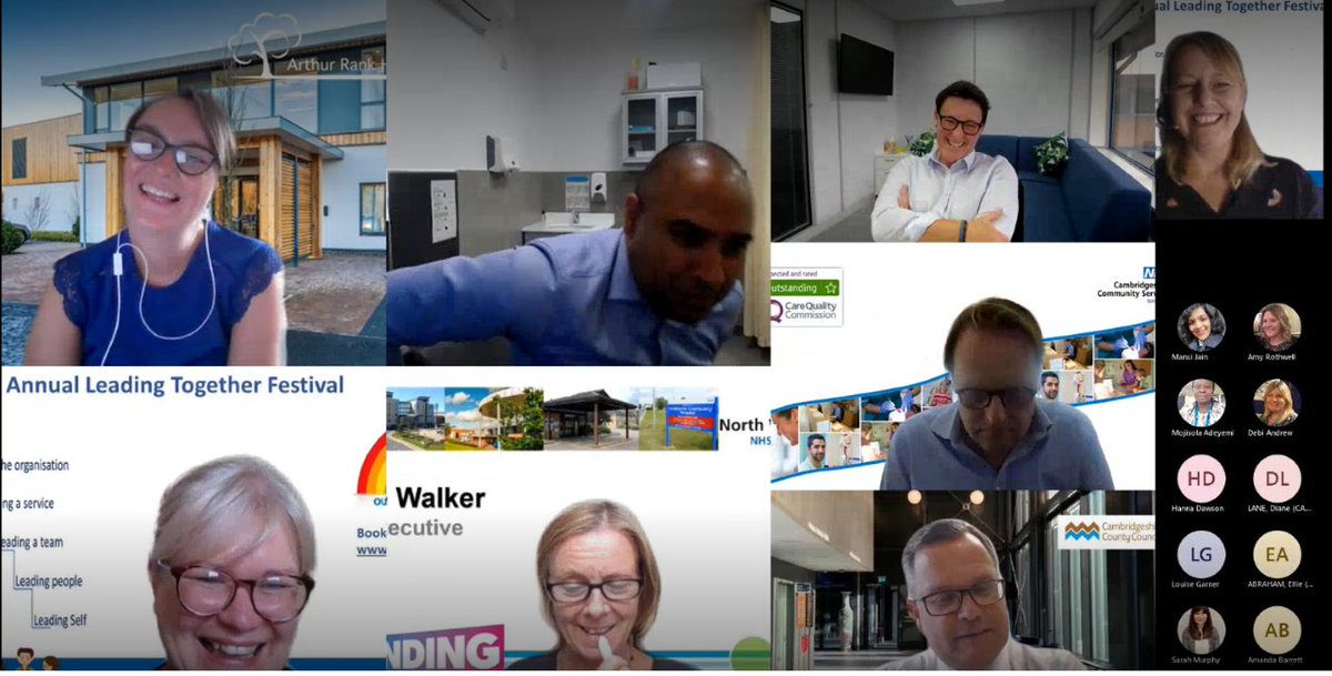 It truely felt like "We Are A Team" and a bit of "'fessing-up". Thank you for sharing views on the importance of listening, collaboration, being aspirational, cultural learning and much more <a href="/neilmo/">Neil</a> <a href="/annanhills/">Anna Hills</a> <a href="/WinnMatthew/">Matthew Winn ن</a> <a href="/SSMoir/">Stephen Moir</a> <a href="/CambsPboroICS/">Cambs & Peterborough Integrated Care System</a> <a href="/NWAngliaFT_CEO/">Caroline Walker</a> <a href="/ArthurRankHouse/">Arthur Rank Hospice</a>