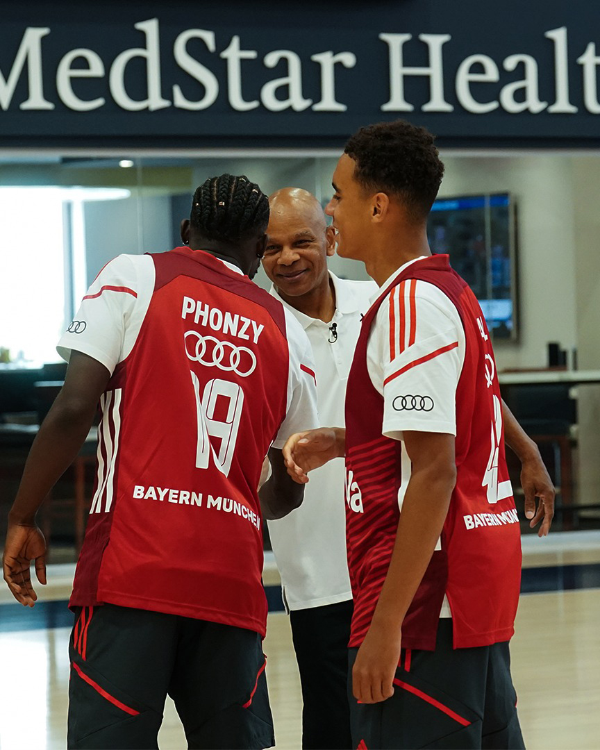 Wiz 🤝 #FCBayern 

Stay tuned 👀

#AudiFCBTour @WashWizards