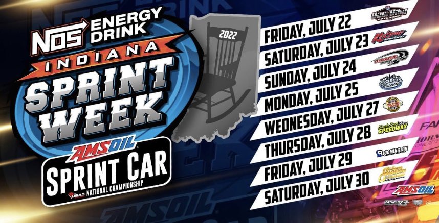 ChetChristner's tweet photo. Let the games begin!
@USACNation @NosEnergyDrink #INSprintWeek fires off tonight @GasCitySpeedway!
Can’t make it? Join us live on @FloRacing via the @flosports app!
@AMSOILINC https://t.co/NrLs0Lqiui