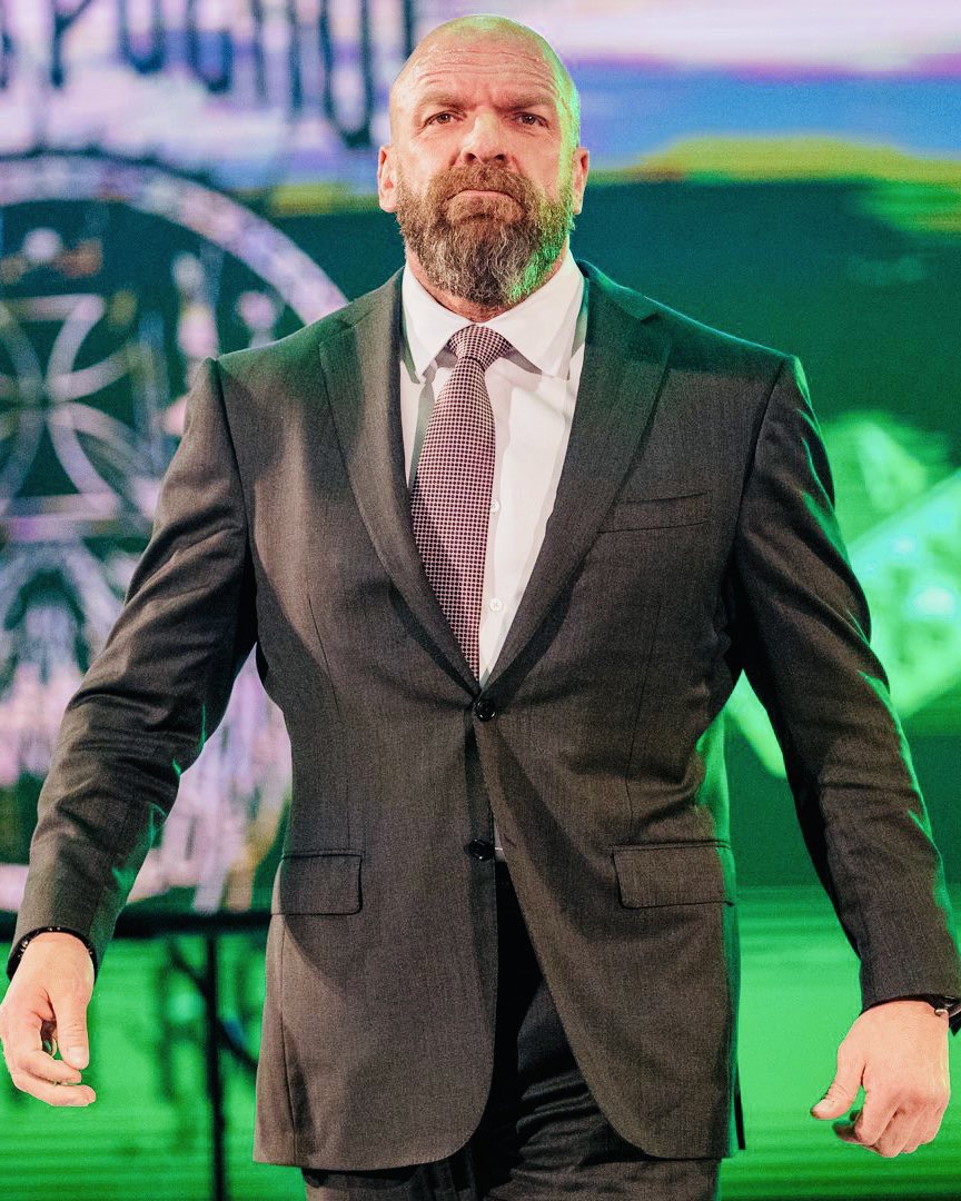 BRWrestling's tweet photo. WWE announces Triple H will resume his executive position as EVP, Talent Relations

The Game is officially back 👏 https://t.co/zzE9VP4nLa