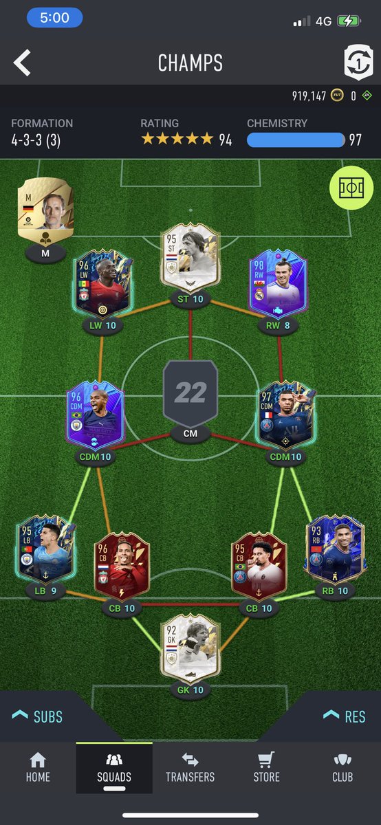 TLjokez's tweet photo. @FutSheriff Improvements? I need a CDM in the empty spot https://t.co/p9Js6K7oVk