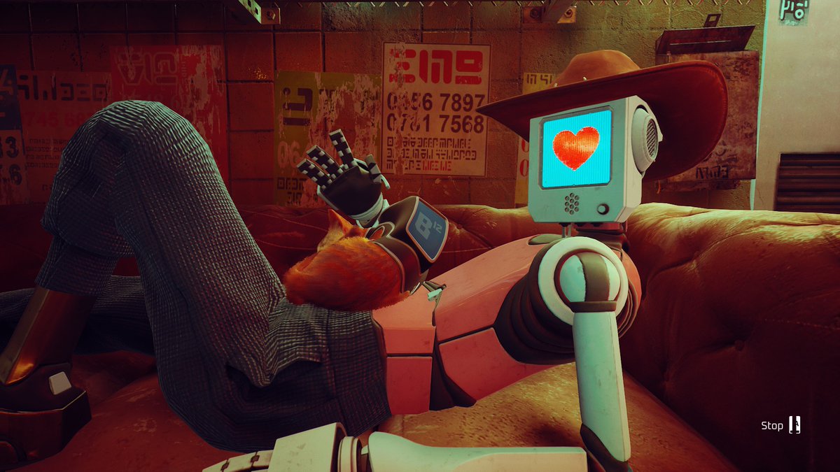 fffefz's tweet photo. o problema de stray é que ele acaba, né? 10/10

e alguns screenshots do game: https://t.co/WpAB9Q8L9h