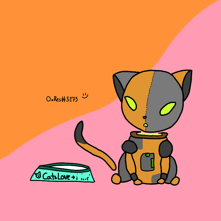 Keeeeiiirz's tweet photo. Hire me for more bots @MooncatzNFT.
Oh yeah. My master wrote the pw on my bowl but I sfilled it and licked it and erased it. https://t.co/huWIqKvQsI