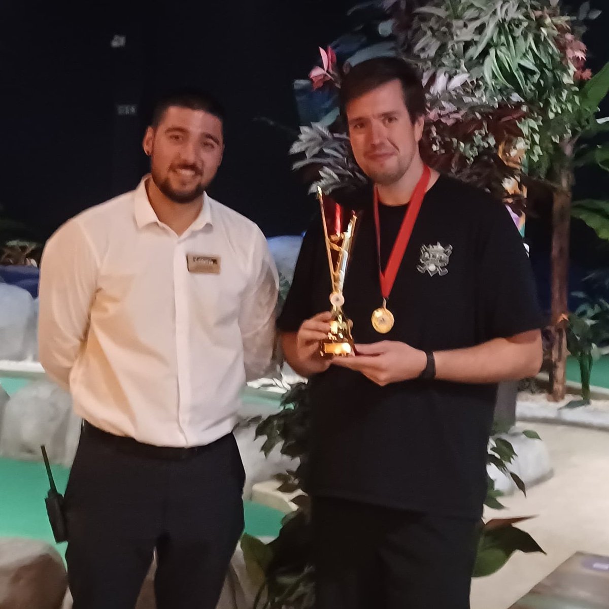 Congratulations to Gloucester Aces captain Seve Kukielka (<a href="/ZyG0N_SK/">Seve</a>) on his victory at the <a href="/Urban_Crazy/">Miniature Golf</a> Cardiff Open!!

Full results at bmga.online/results/2022/2…