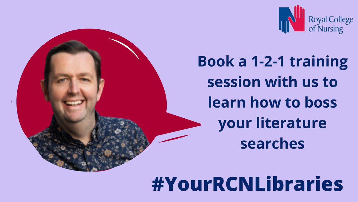 RCNLibraries's tweet photo. Need help searching for articles? Confused about where to start with journal databases?🤔

Book a 1-2-1 training session online or in person to get help and guidance from our team on how to use databases to search👩🏽‍💻

Book your place now: https://t.co/oH07RsKuUB
#YourRCNLibraries https://t.co/Lgn4CJnfLc