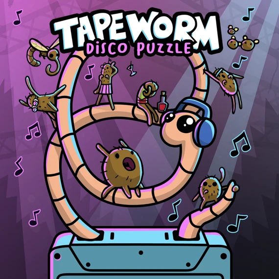 Happy Friday!
For those who may be interested I will be doing another stream today.
This time we’ll be looking at another title from @LowtekGames!

Tapeworm Disco Puzzle!

Stream starts at 8pm GMT +1