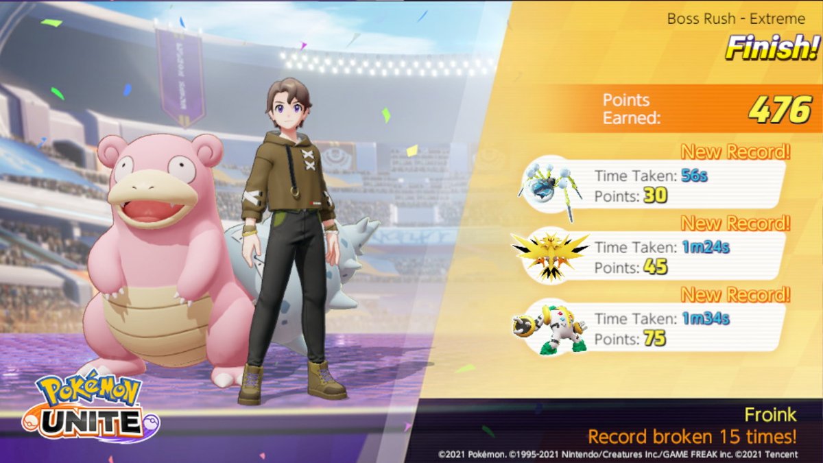 Existentialbob's tweet photo. #PokemonUNITE #NintendoSwitch finally https://t.co/mZjo0mDZRH